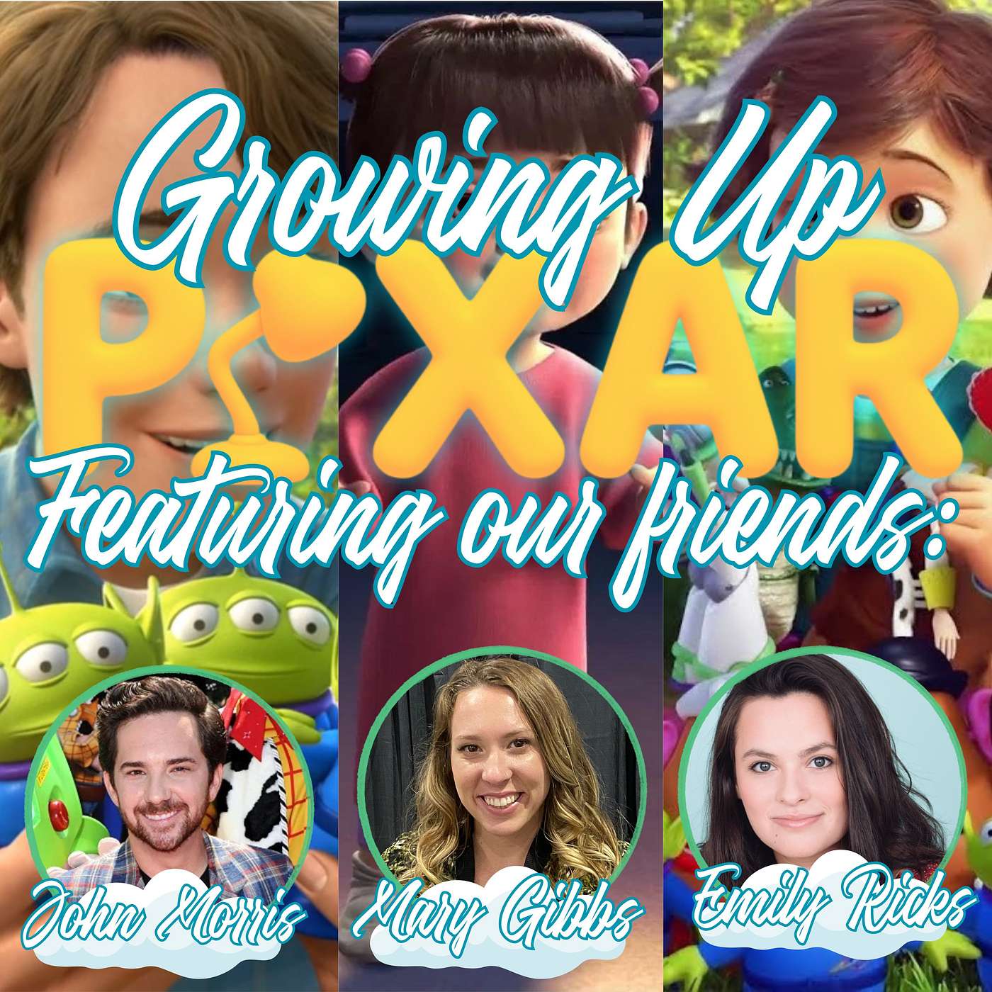 Growing Up Pixar: With - John Morris, Mary Gibbs & Emily Ricks episode artwork