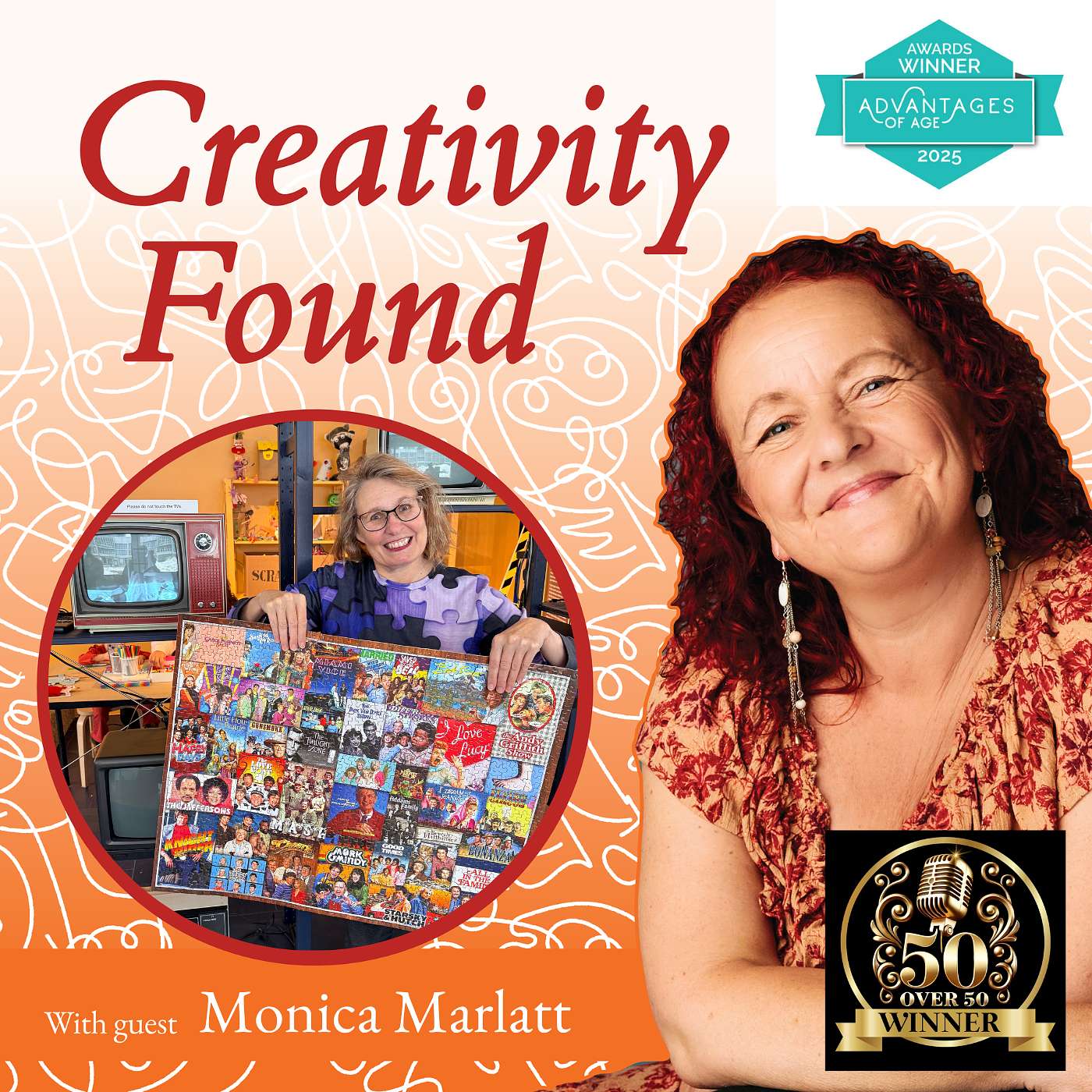 Puzzled About Everything with Monica Marlatt — Creativity Found: Finding Creativity Later in Life