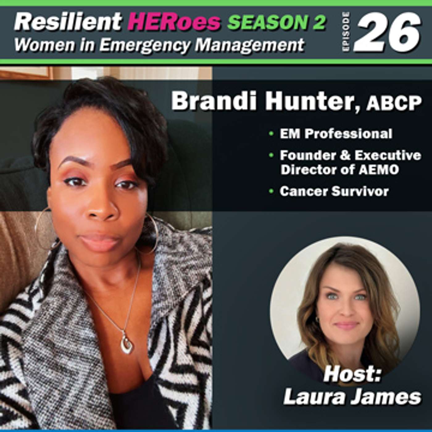 Resilient HERoes Podcast - Episode 26 - Brandi Hunter