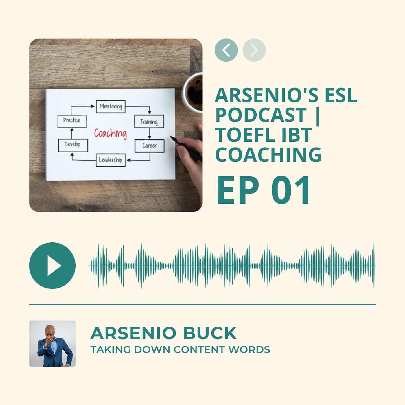 TOEFL iBT | Listening | 1 on 1 Coaching | Taking Down Content Words episode artwork