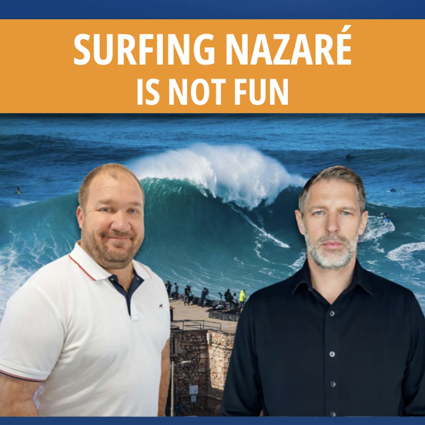 Surfing Nazare is not fun.