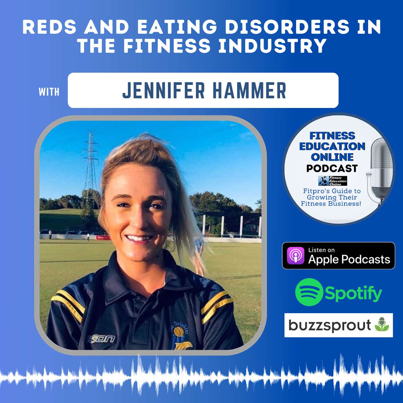 REDS and eating disorders in the fitness industry with Jennifer Hammer