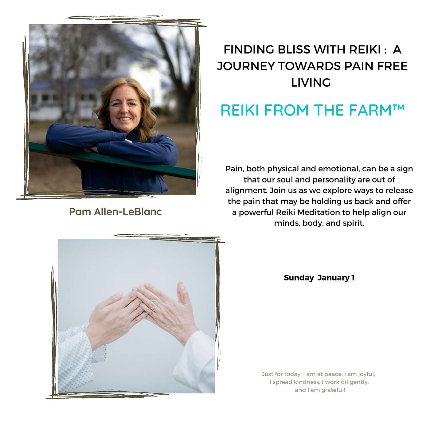 Finding Bliss with Reiki:  A Journey Towards Pain Free Living