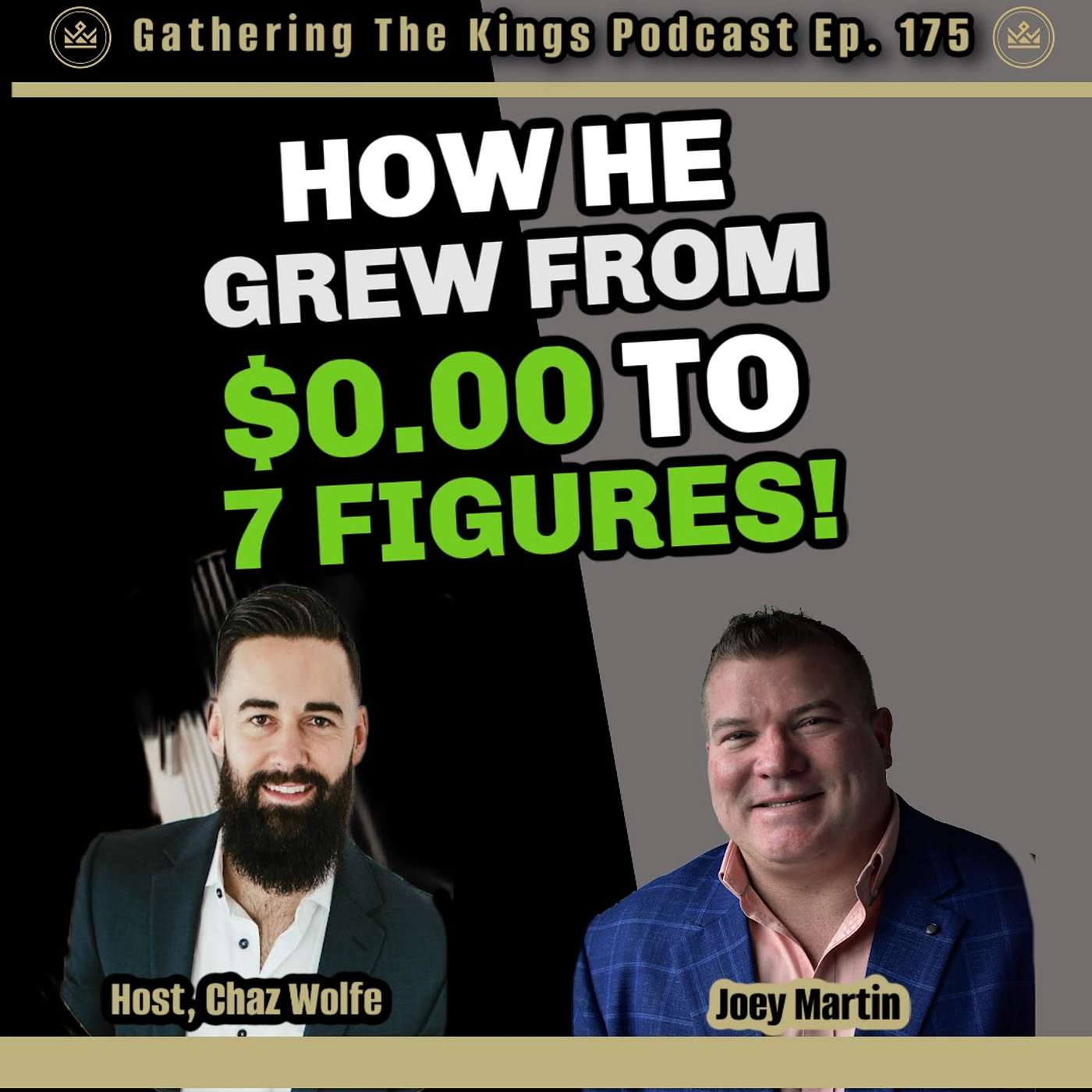 175 | From $0 to 7+ Figures: How Joey Martin Made It Big in Real Estate!