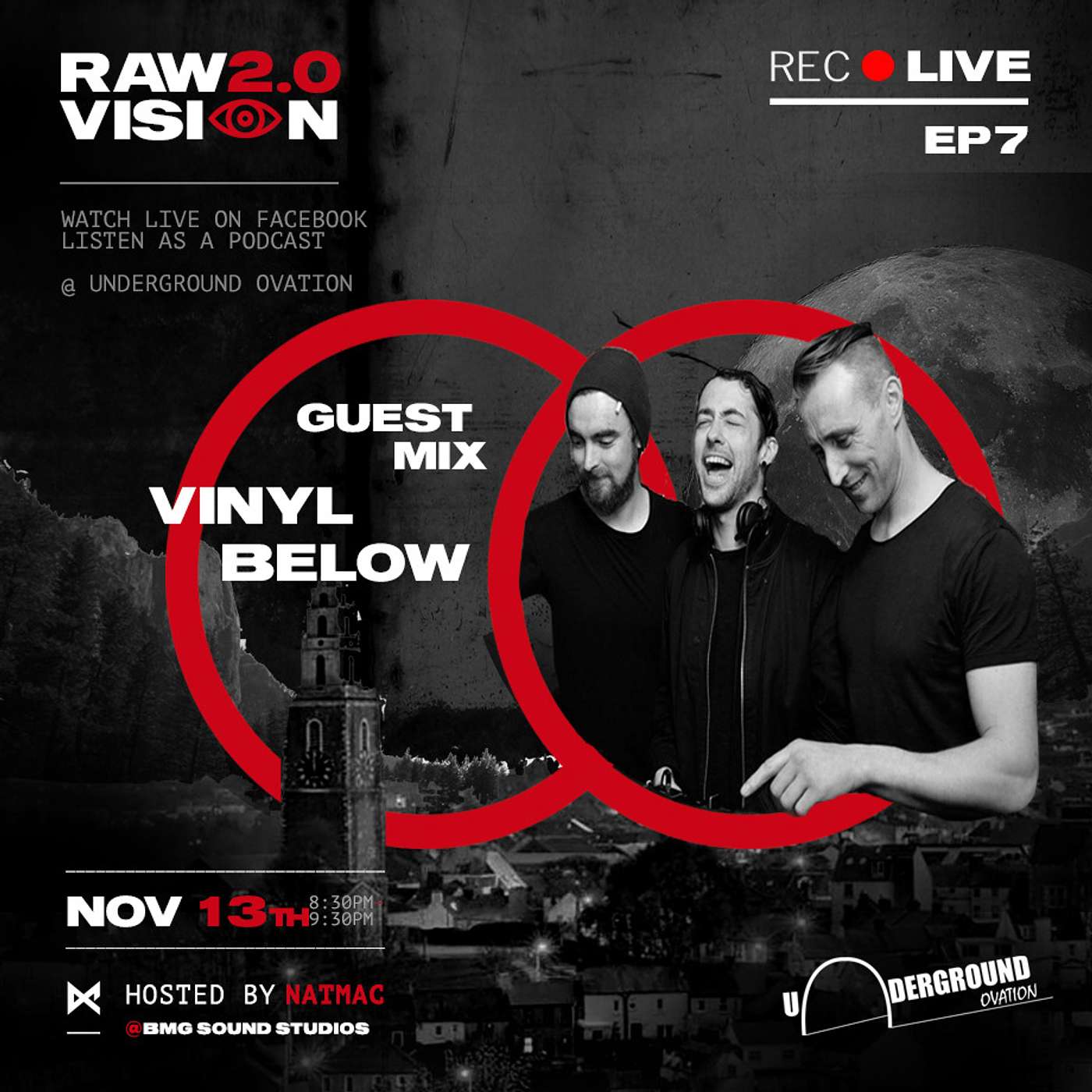 Raw Vision Mix Show S2 EP7 - Guest Mix - Vinyl Below