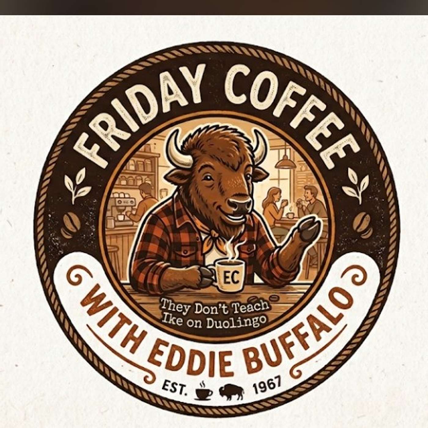 EBI Media Family Presents Friday Coffee with Eddie Buffalo #1 episode artwork