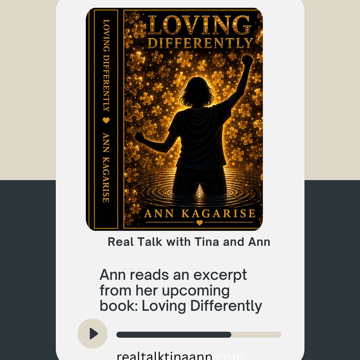 Ann reads a part of her upcoming memoir