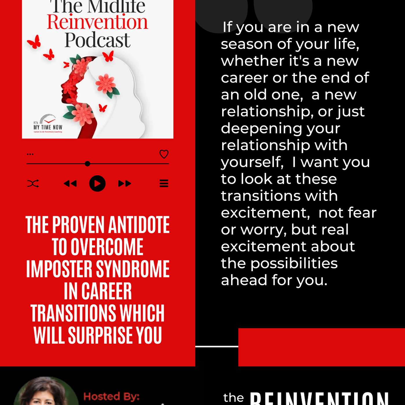#189: The Proven Antidote to Overcome Imposter Syndrome in Career Transitions Which Will Surprise You