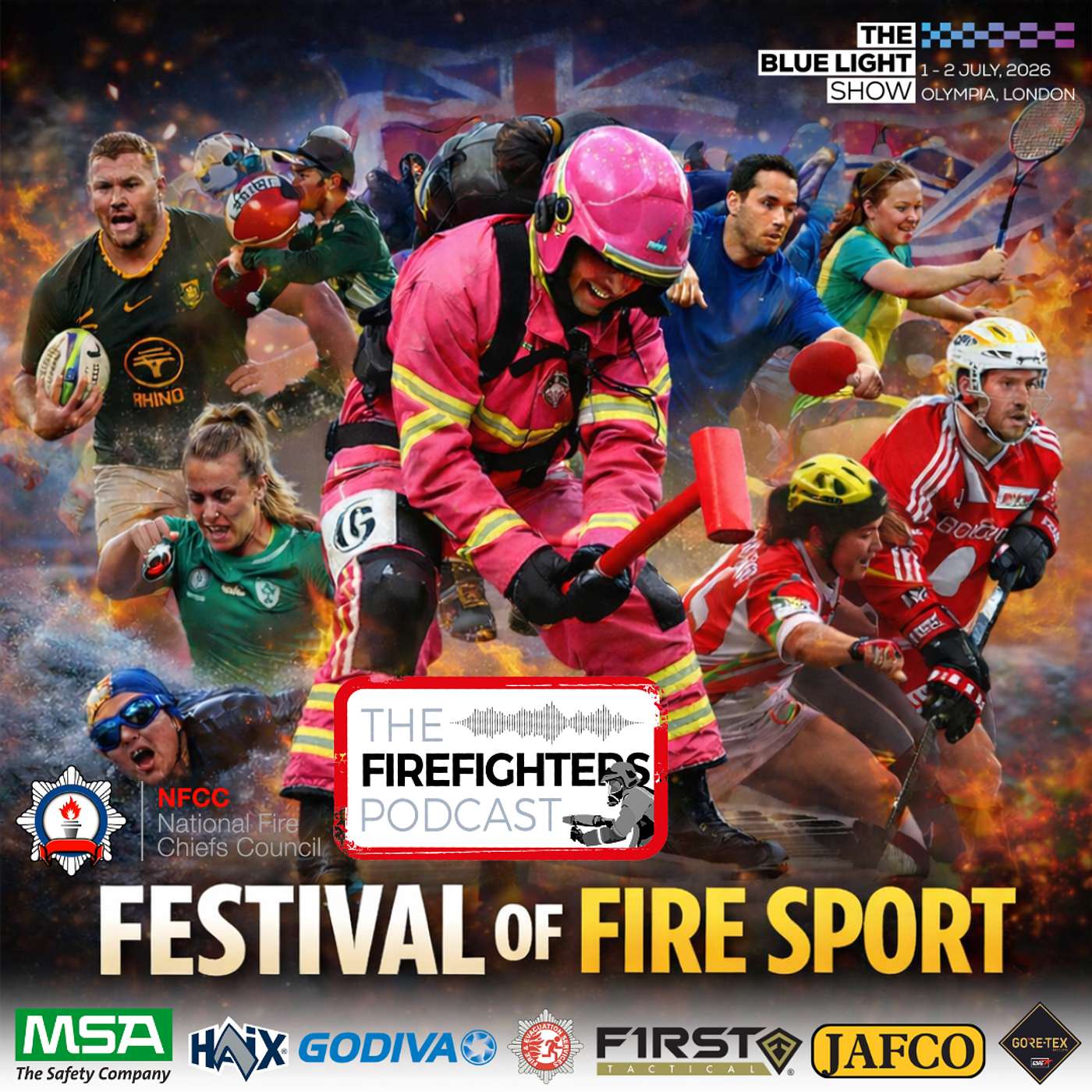 #443 FireSport UK Festival of Fire Sport with Chief Fire Officer Chris Kirby