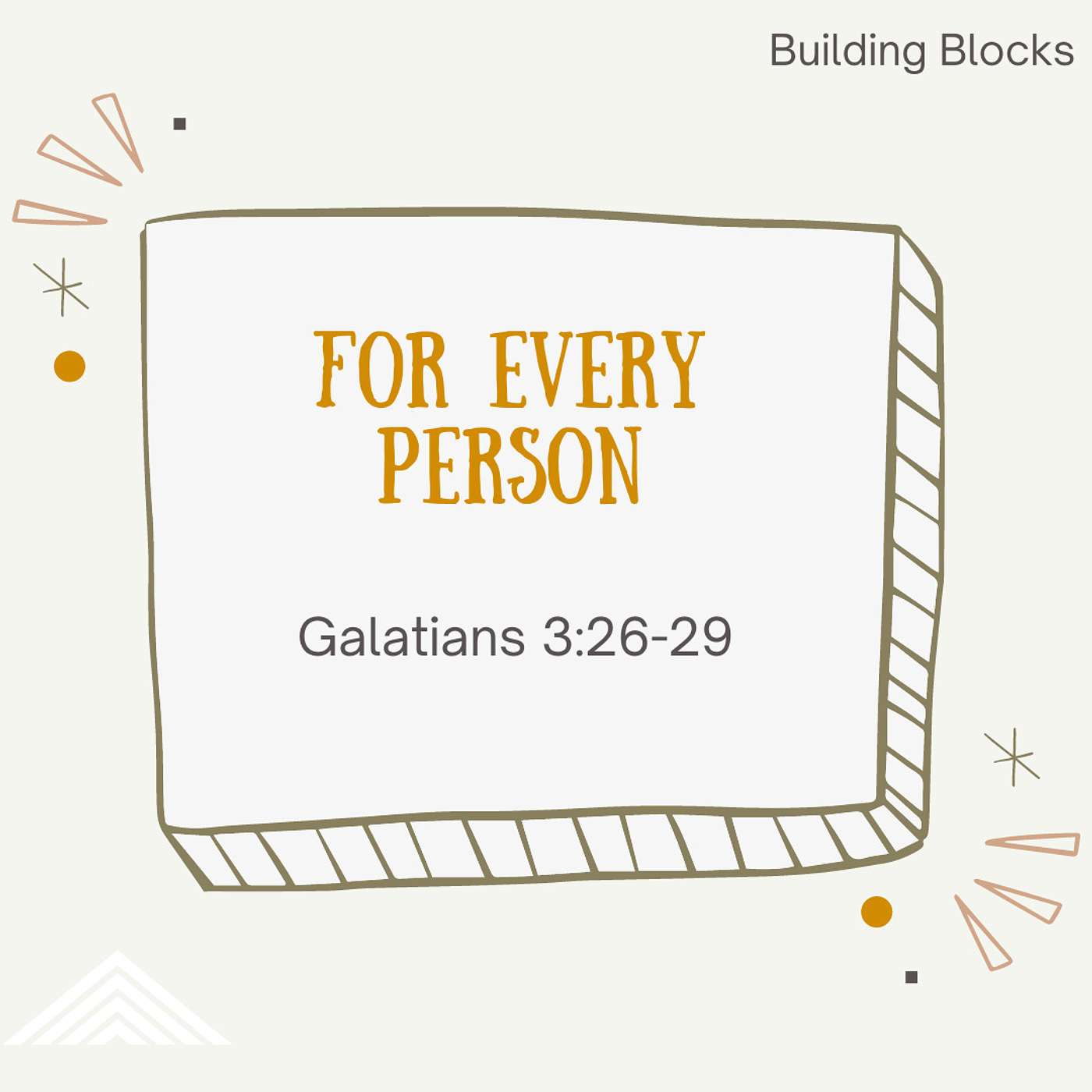 Building Blocks: For Every Person episode artwork