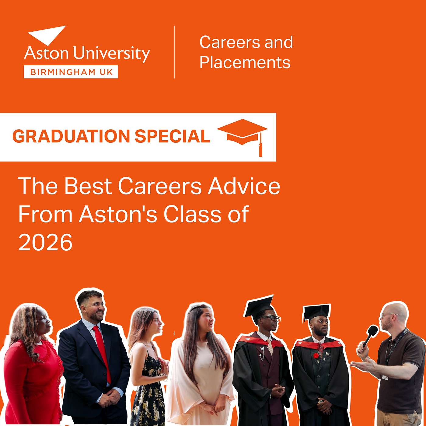 GRADUATION DAY: The Best Careers Advice From Aston's Class of 2026 episode artwork