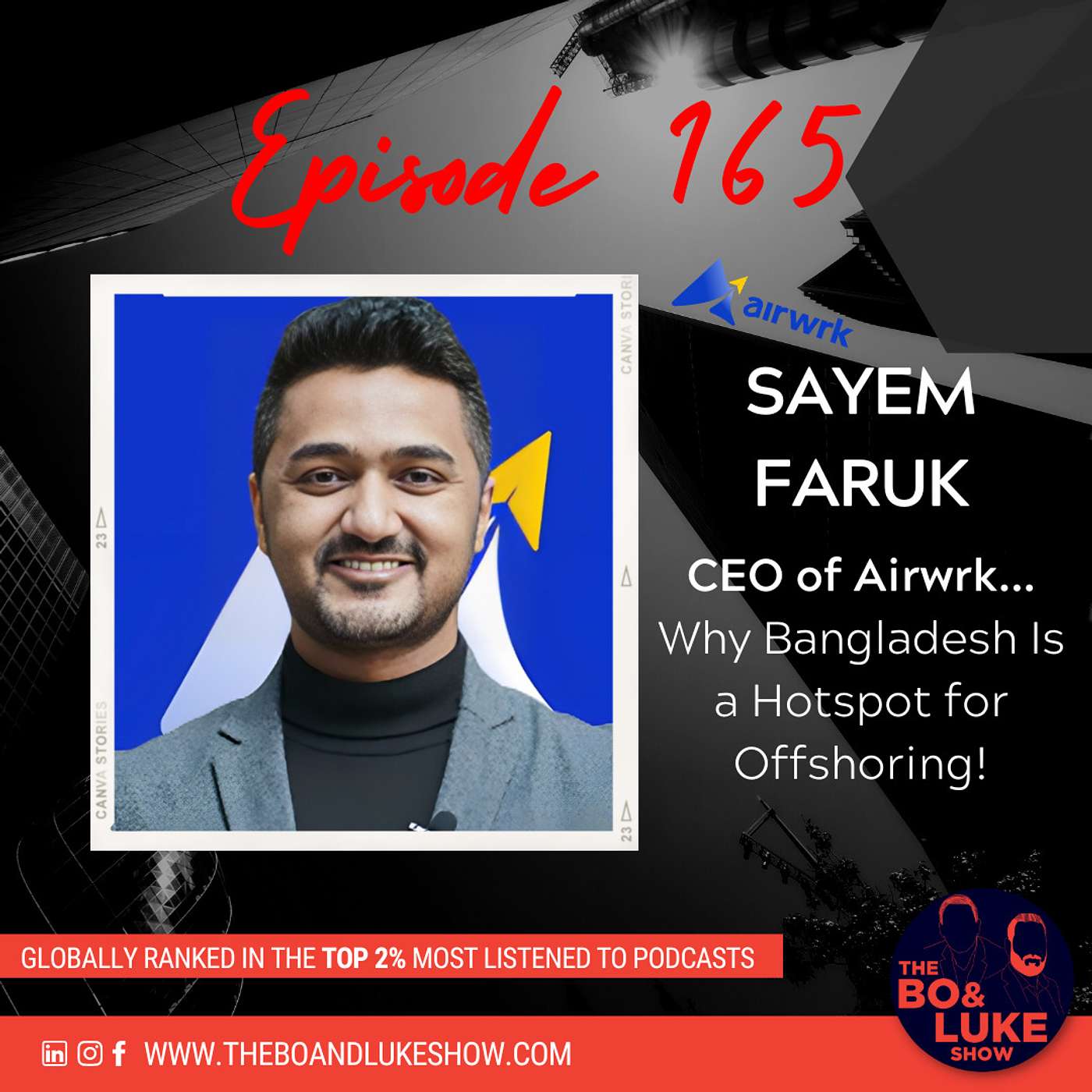 #165 - The Future of Work: Embracing Remote Work and Offshoring with Sayem Faruk