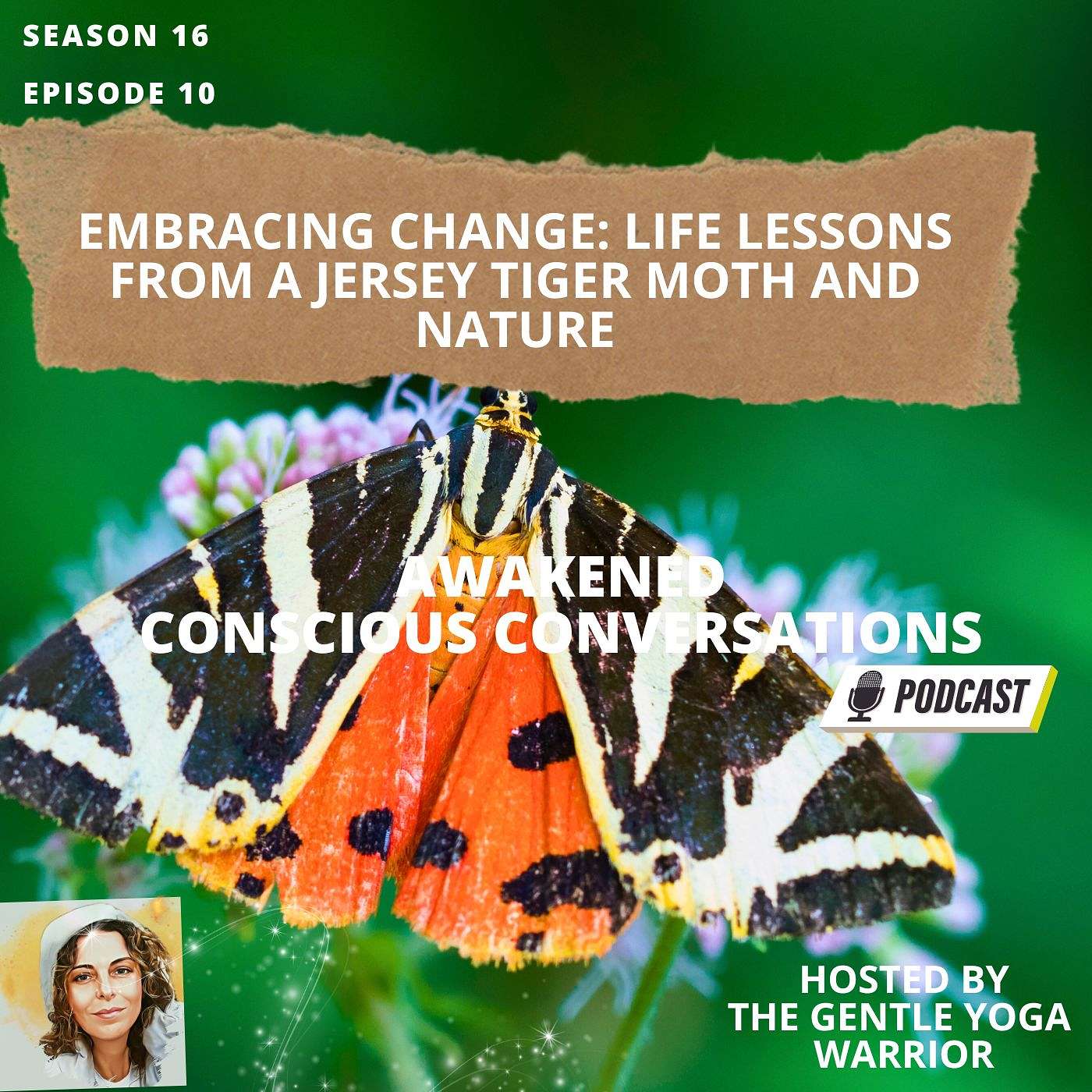 Embracing Change: Life Lessons from a Jersey Tiger Moth and Nature