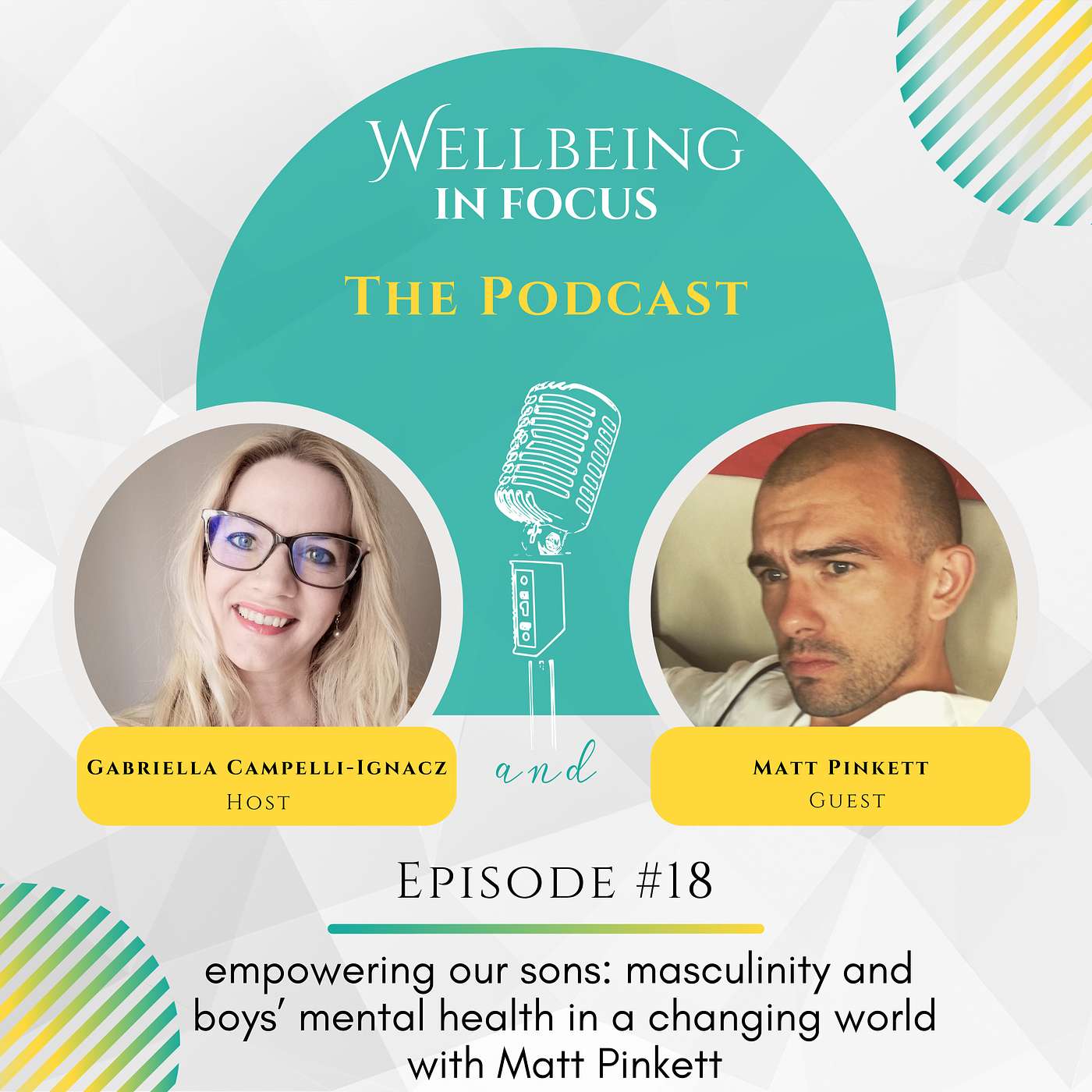 Empowering our sons: masculinity and boys' mental health in a changing world - with Matt Pinkett episode artwork