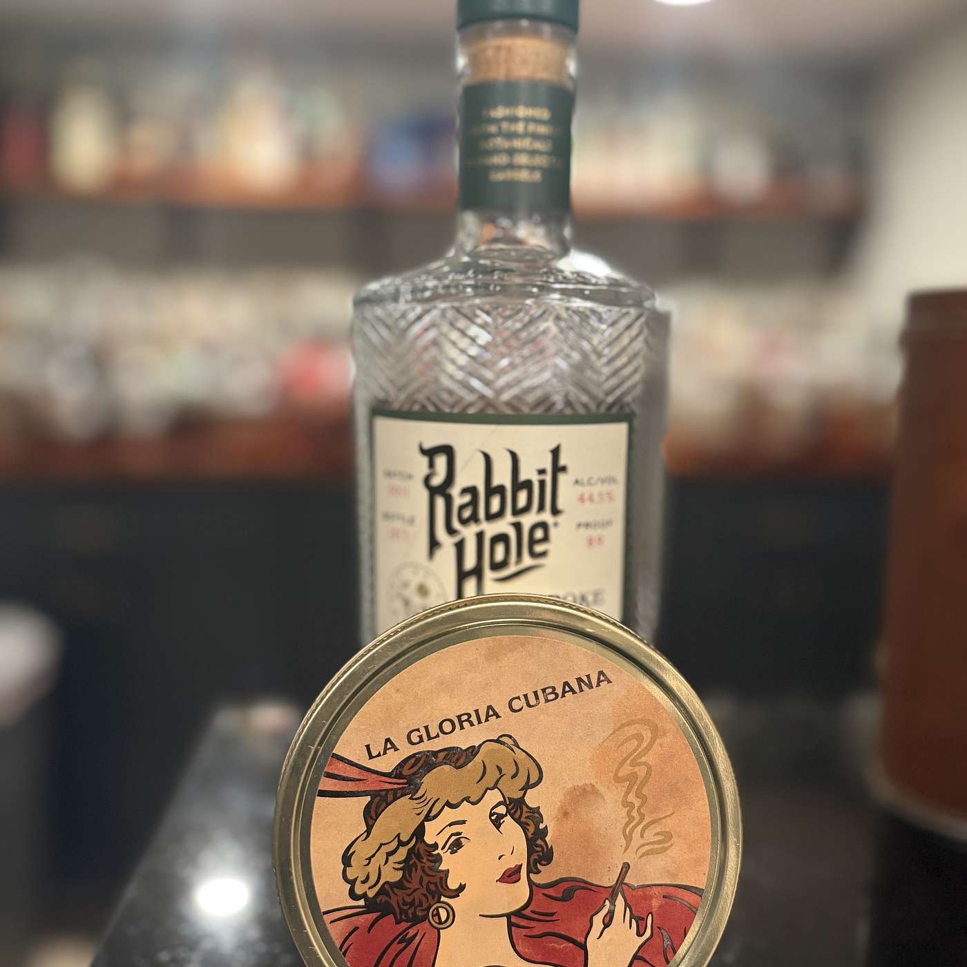 Christmas Past with Rabbit Hole gin and La Gloria Cubana by STG