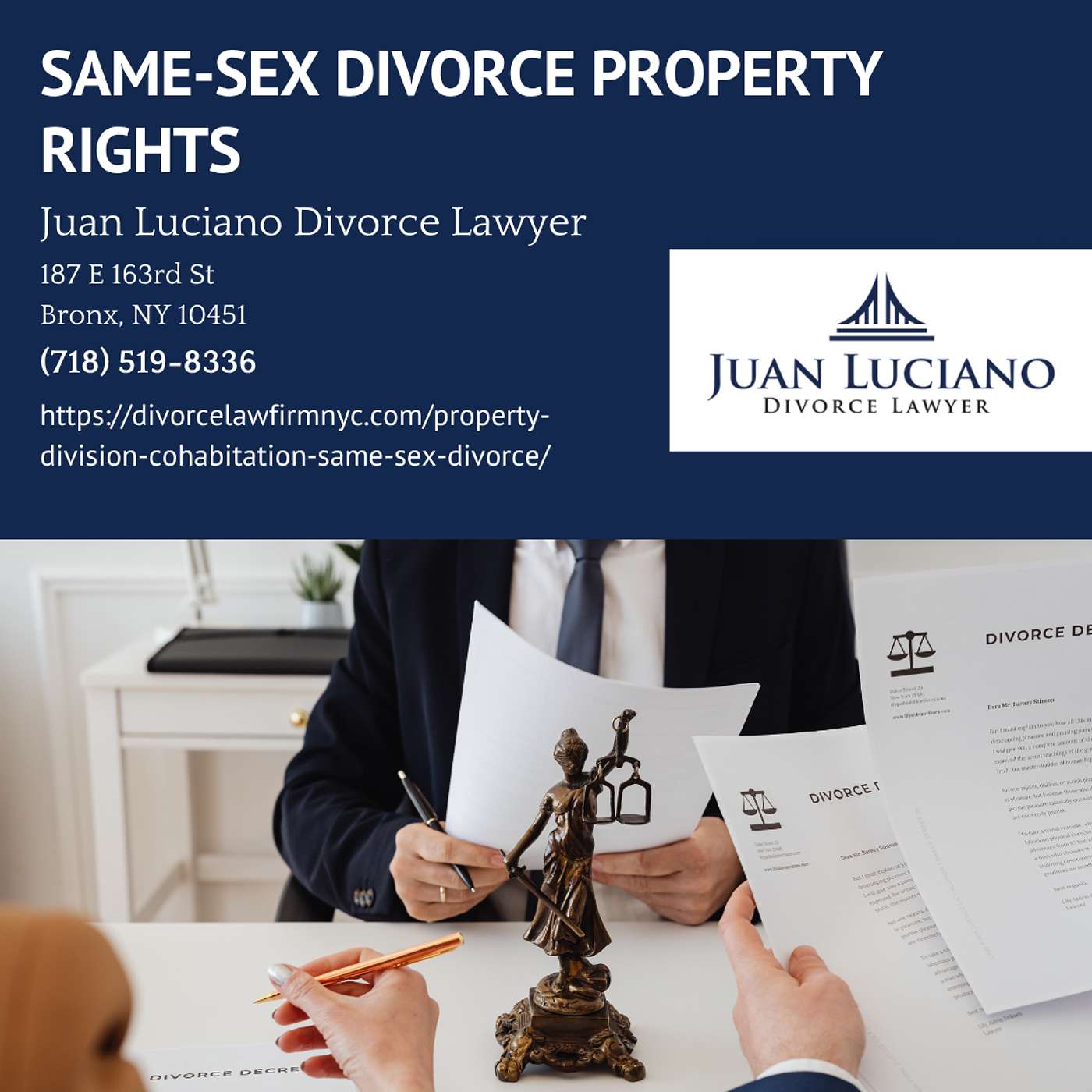 Premarital Cohabitation and Property Division for Same-Sex Couples in New York - Juan Luciano episode artwork