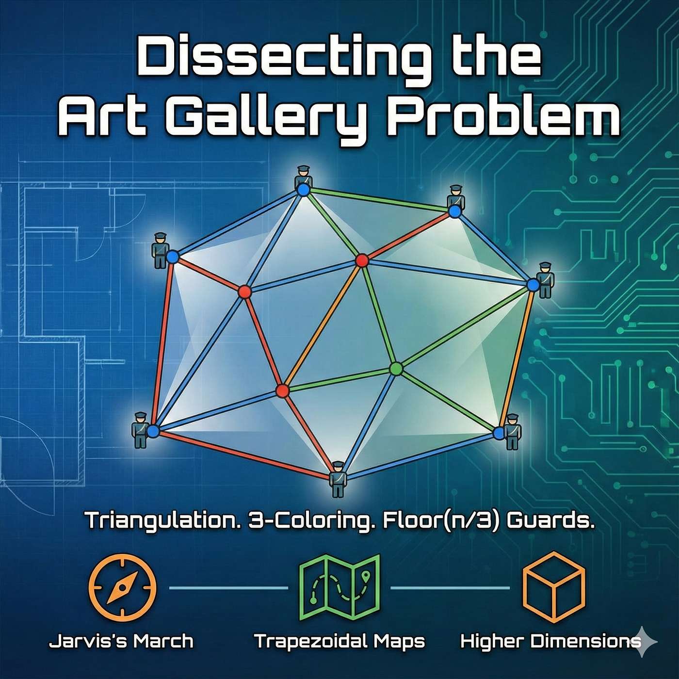 The Art Gallery Problem: Why floor(n/3) Guards Are Enough episode artwork