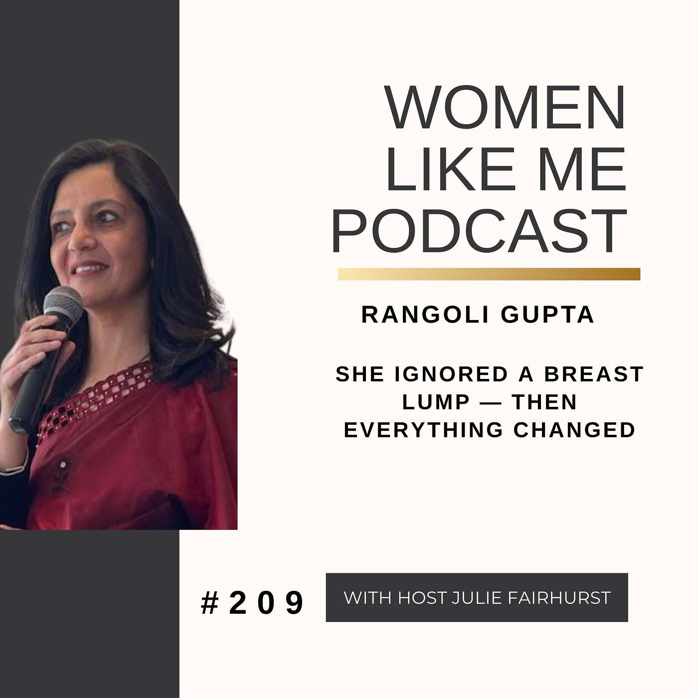 Life After Mastectomy: Confidence, Healing & Reinvention with Rangoli Gupta episode artwork