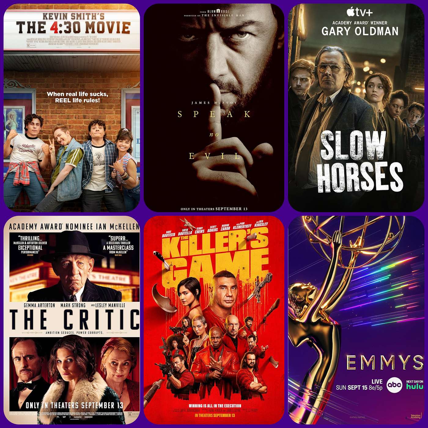 Episode 187 - Speak No Evil, The Killer's Game, The Critic, The 4:30 Movie episode artwork