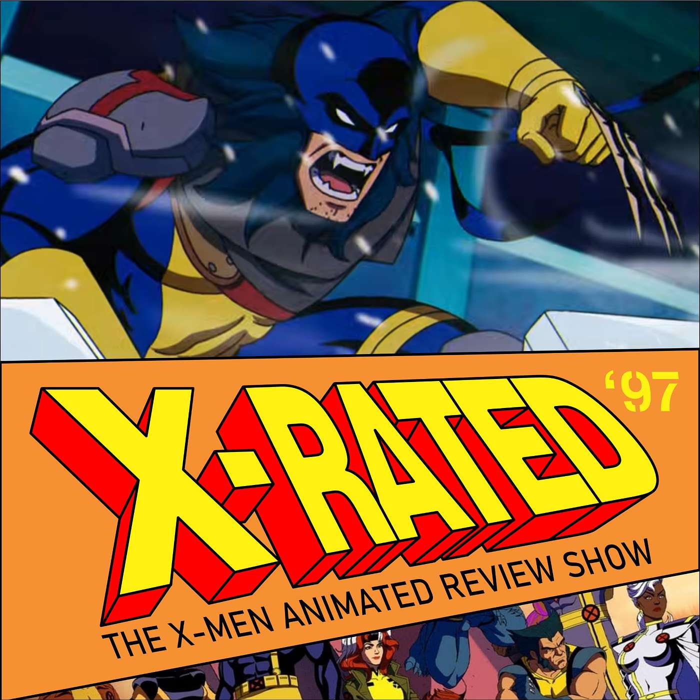 X-Men '97 S2E1-2 "Days of Past Future" and "A Force To Be Reckoned With" episode artwork