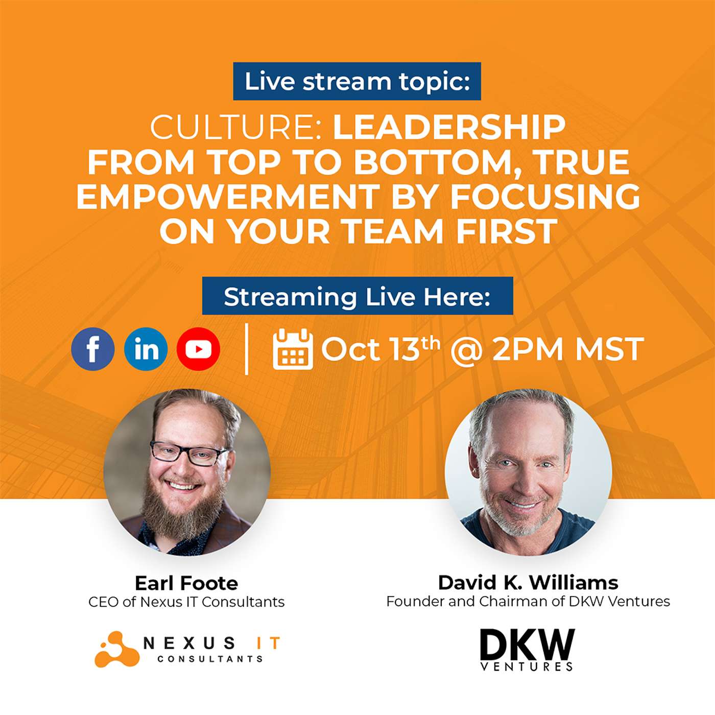 The Nexus IT TechBeat Podcast with Founder/CEO, Earl Foote