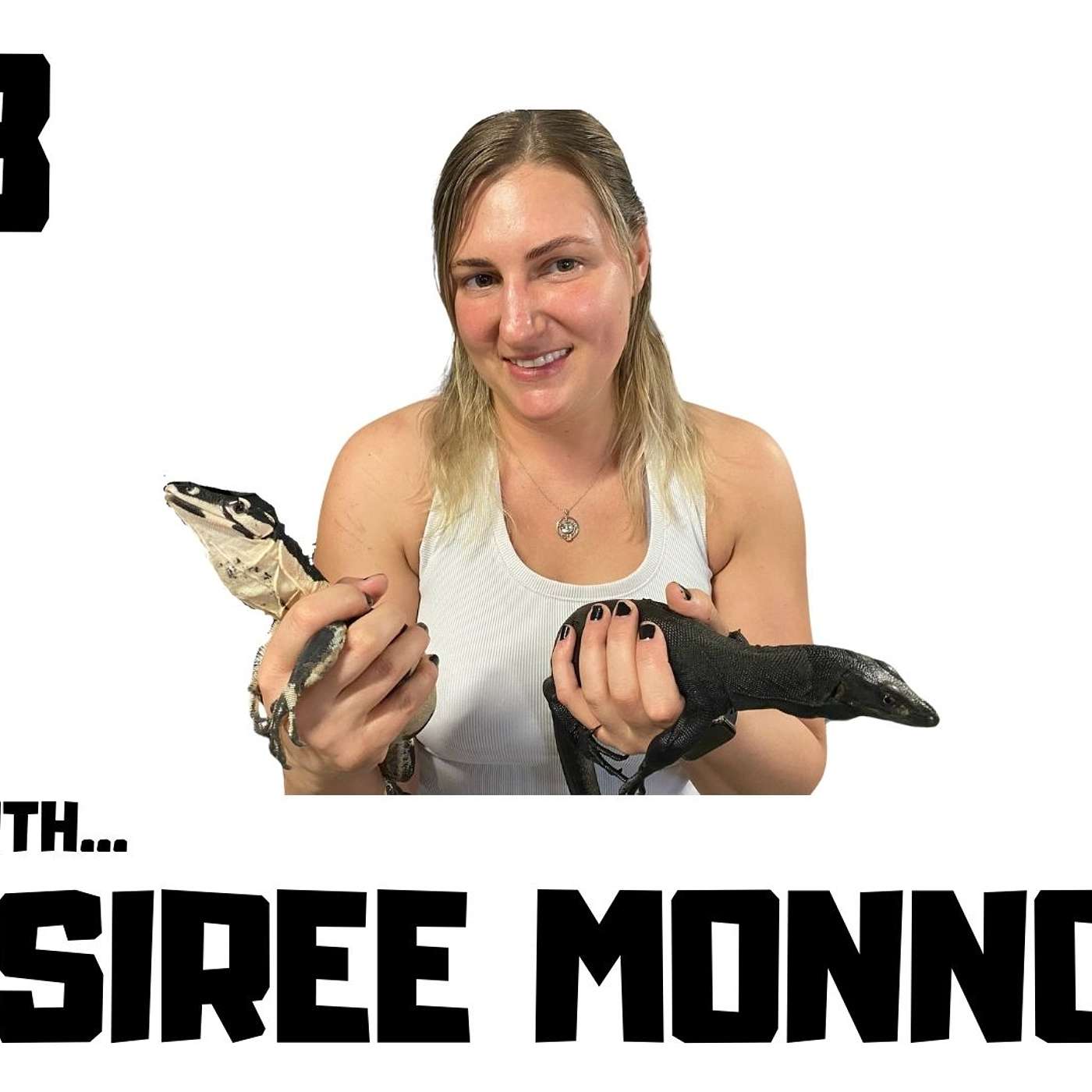 #63 DESIREE MONNOT OWNER OF REPTEK & COLD BLOODED CAFE | FEMALE REPTILE KEEPER | TRAP TALK WITH MJ