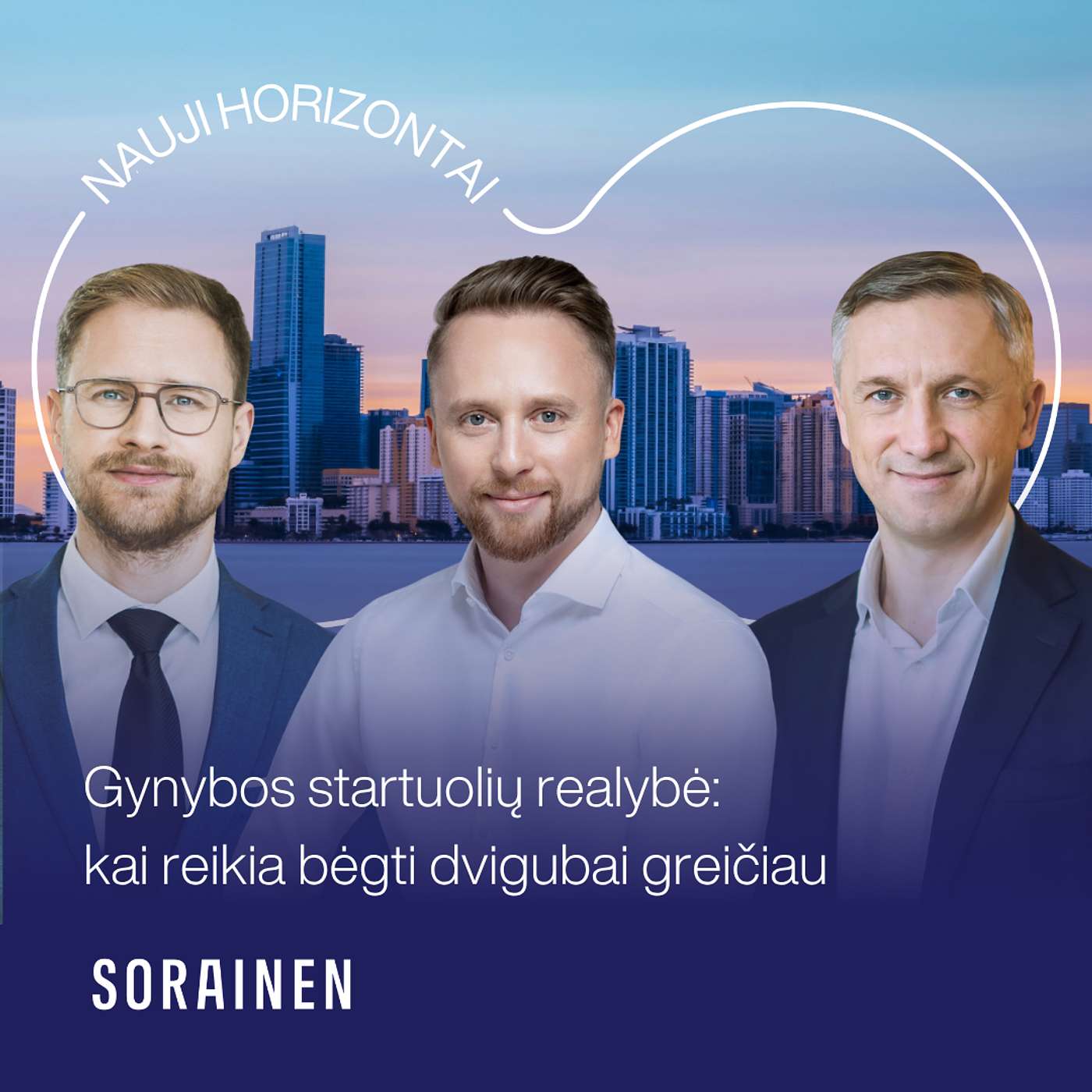 Gynybos startuolių realybė: kai reikia bėgti dvigubai greičiau episode artwork