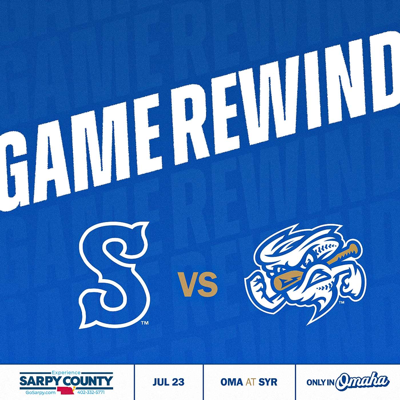 Game Rewind: Omaha vs Syracuse | July 23, 2025 episode artwork