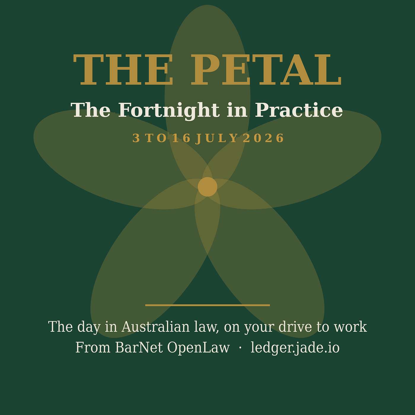 The Fortnight in Practice (3–16 July 2026) episode artwork