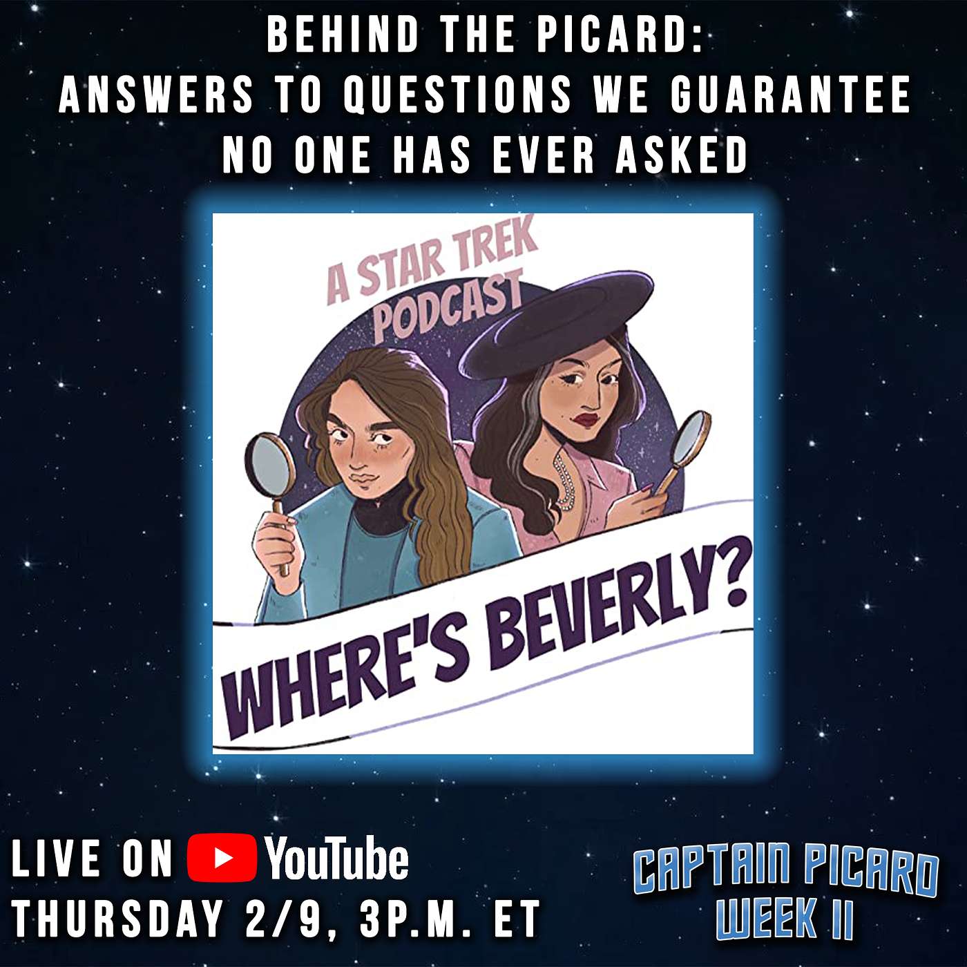 Where's Beverly? - Behind the Picard | Captain Picard Week II