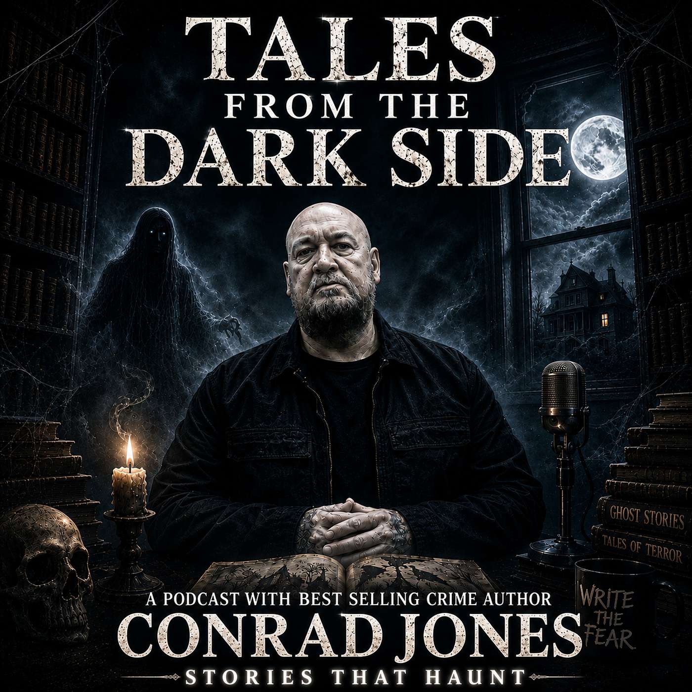 Tales from the Dark side with Conrad Jones podcast artwork