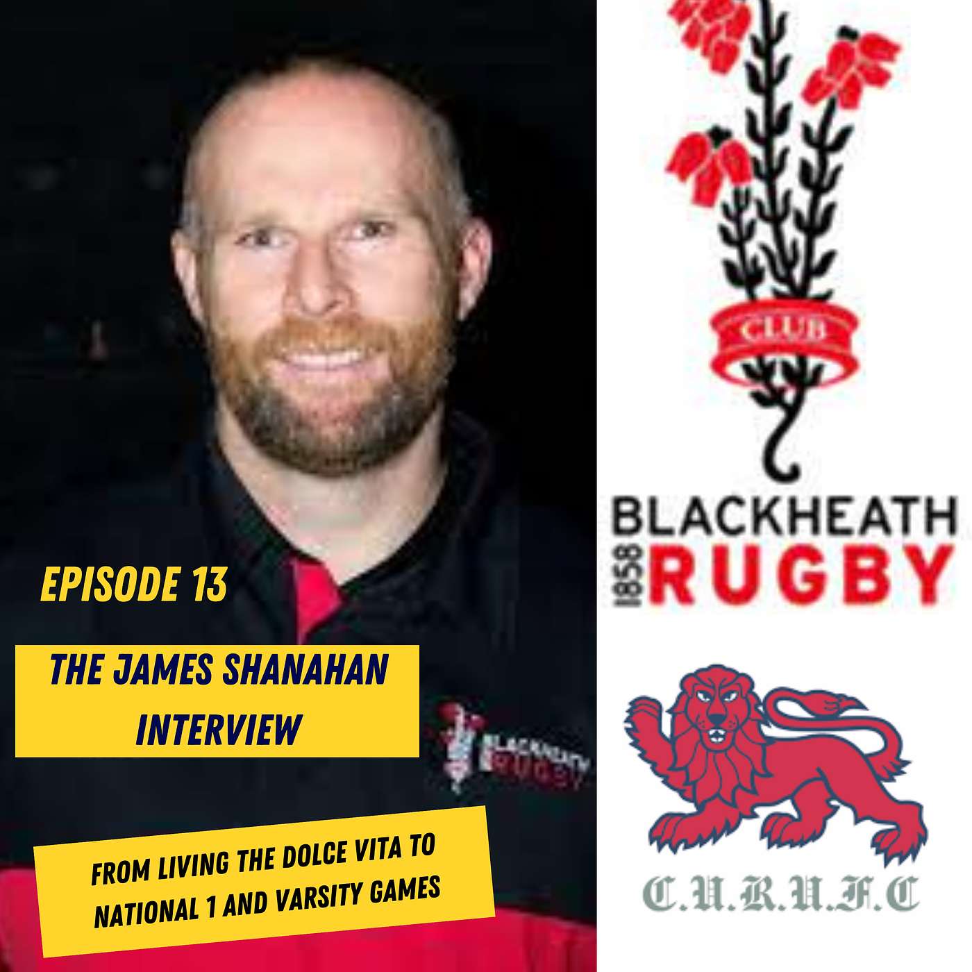 Episode 13 - The James Shanahan Interview - From living the Dolce Vita to National 1 & Varsity Games