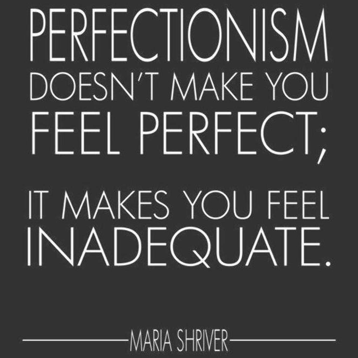 Clarity on HOW a maladaptive Perfectionist Mindset happens.. episode artwork