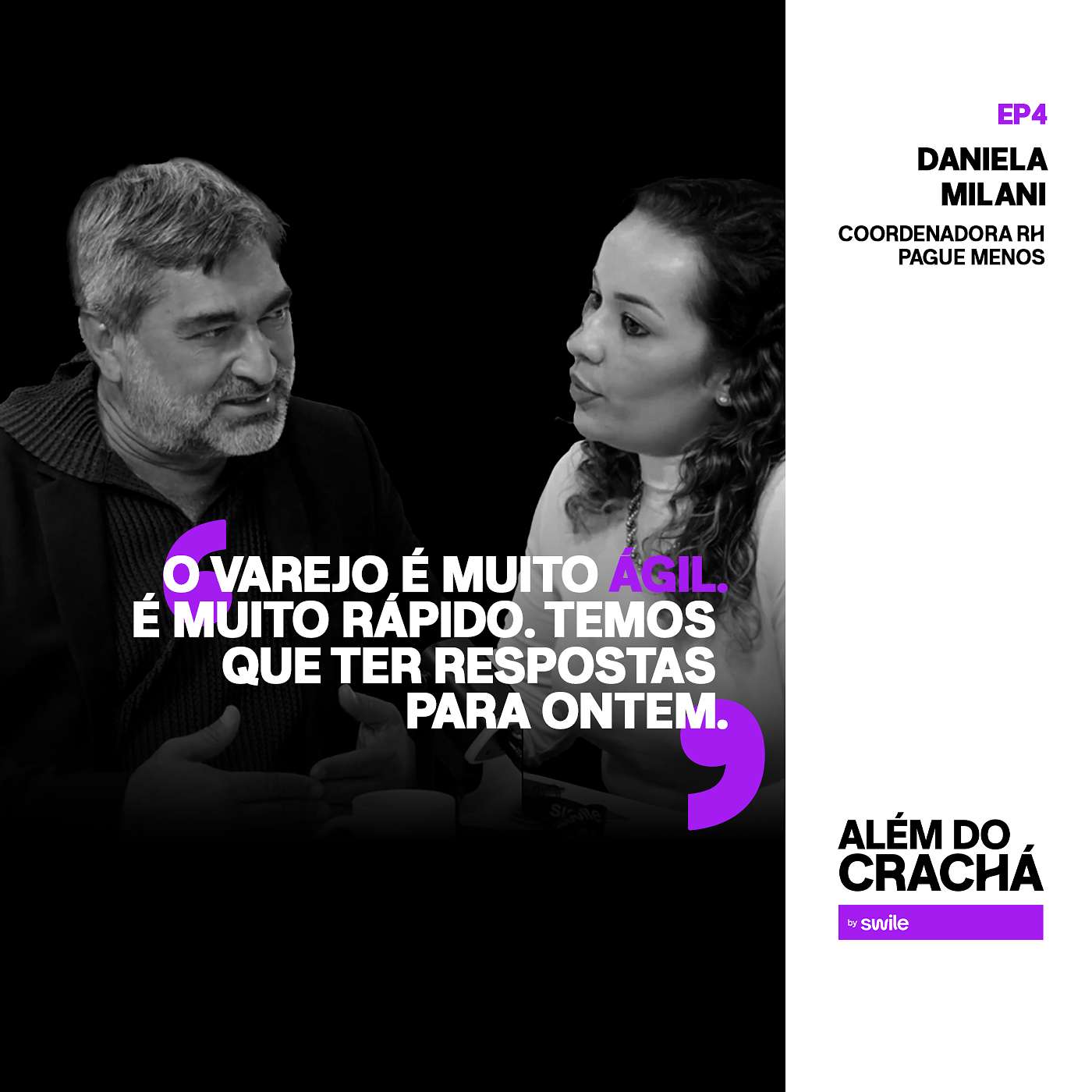 Ep.4 - Como melhorar a vida do trabalhador do varejo com Daniela Milani Ep.4 - Como melhorar a vida do trabalhador do varejo com Daniela Milani