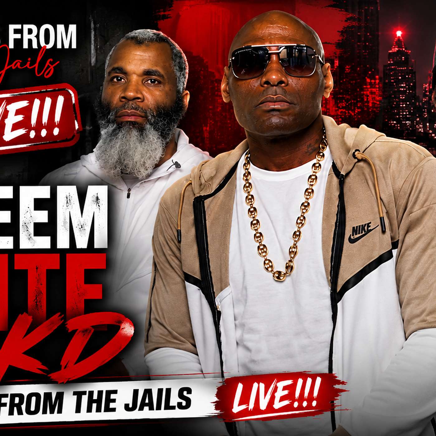 KAREEM DANTE AKA GENERAL KD: TALES FROM THE JAILS LIVE !!! episode artwork