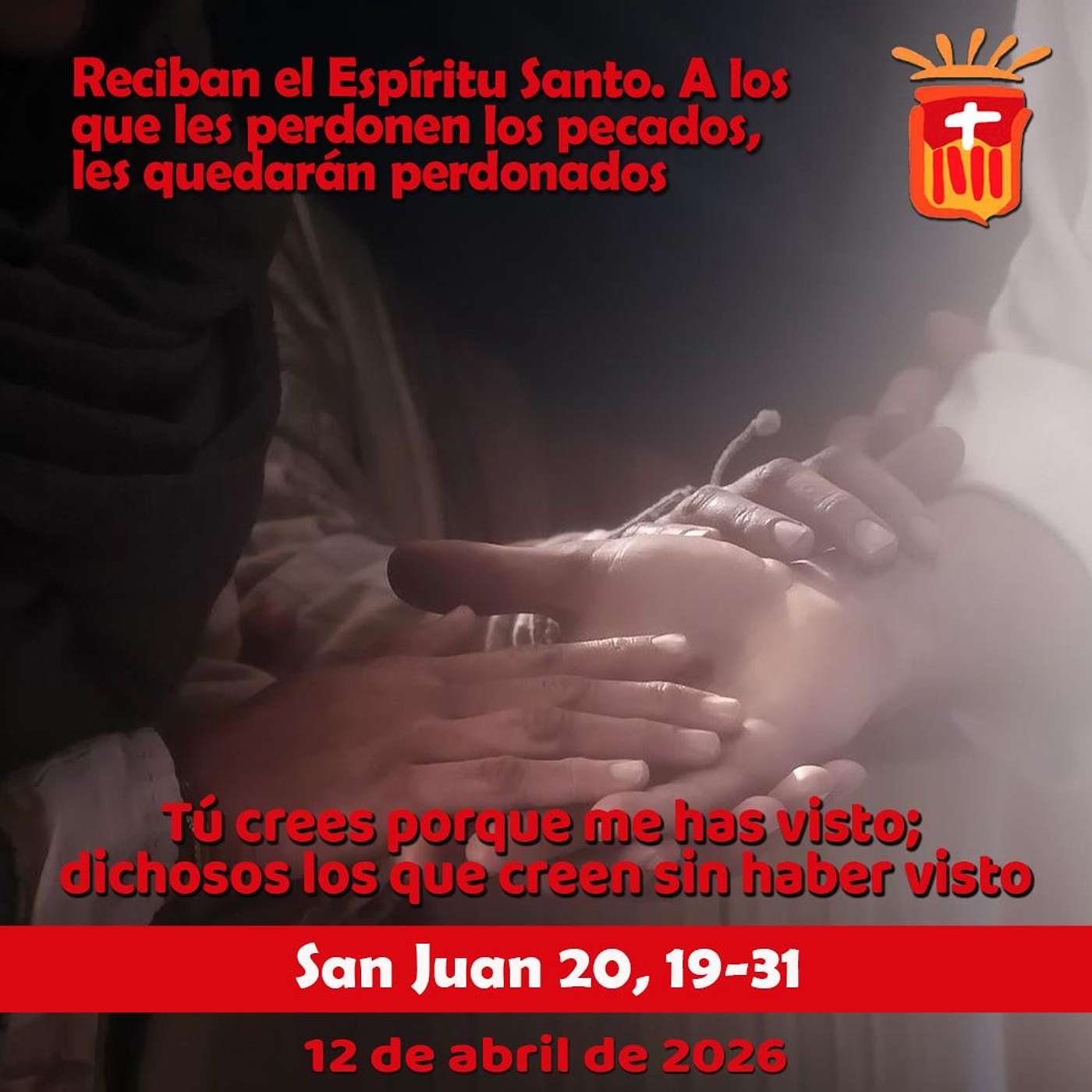 2026-04-12 San Juan 20, 19-31: Domingo II Pascua