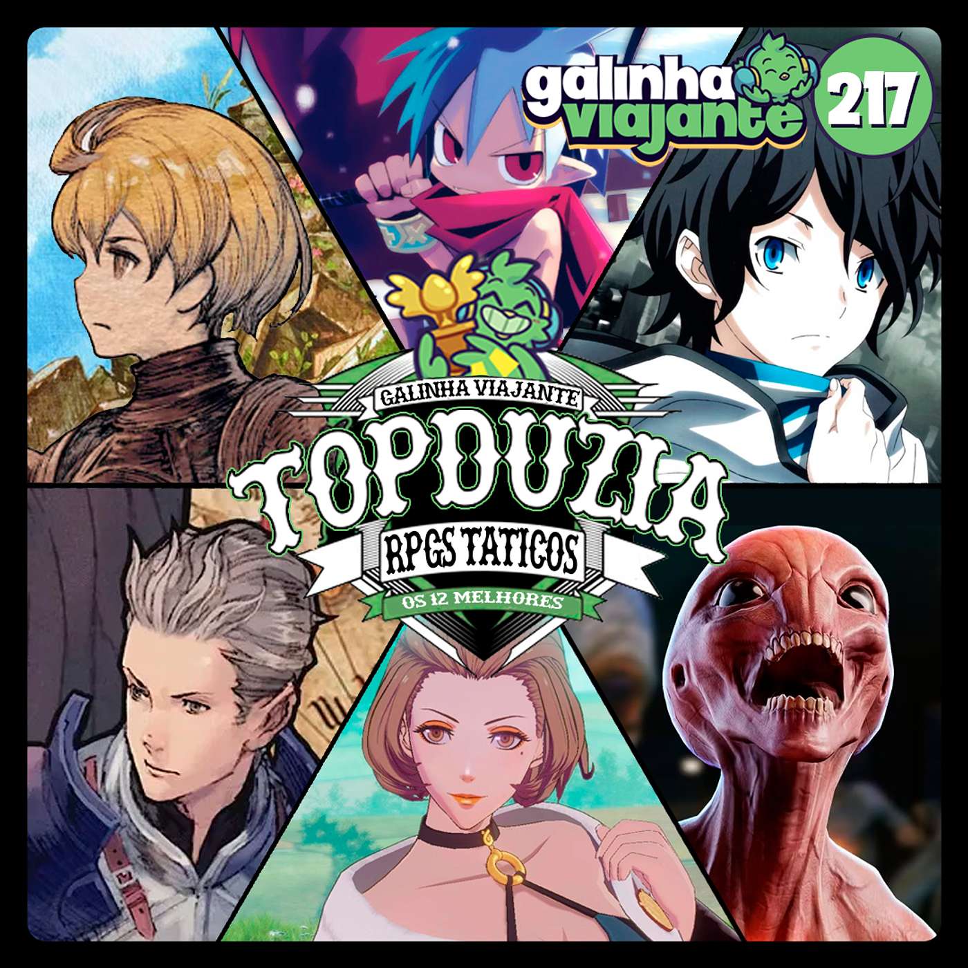 GV#217: Top Dúzia - RPGs Táticos (part. Grindingcast) GV#217: Top Dúzia - RPGs Táticos (part. Grindingcast)