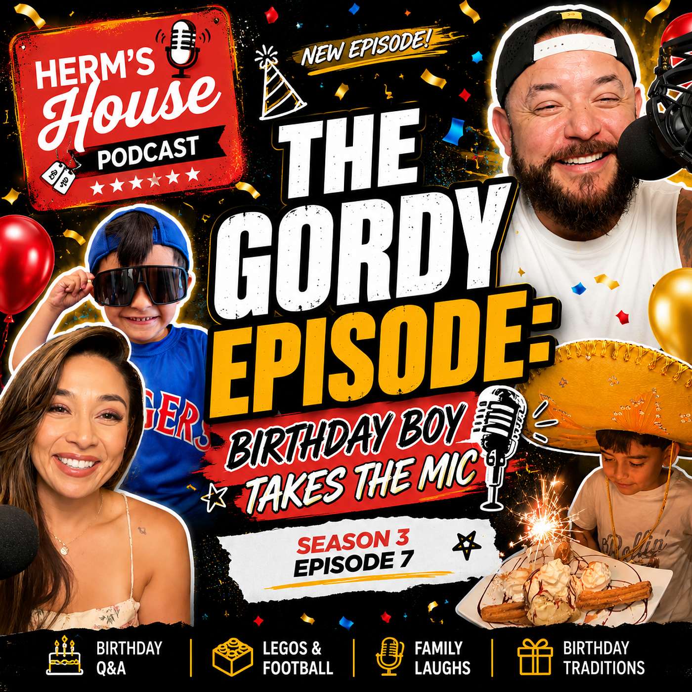 Herm's House Podcast - The Gordy Episode: Birthday Boy Takes the Mic episode artwork