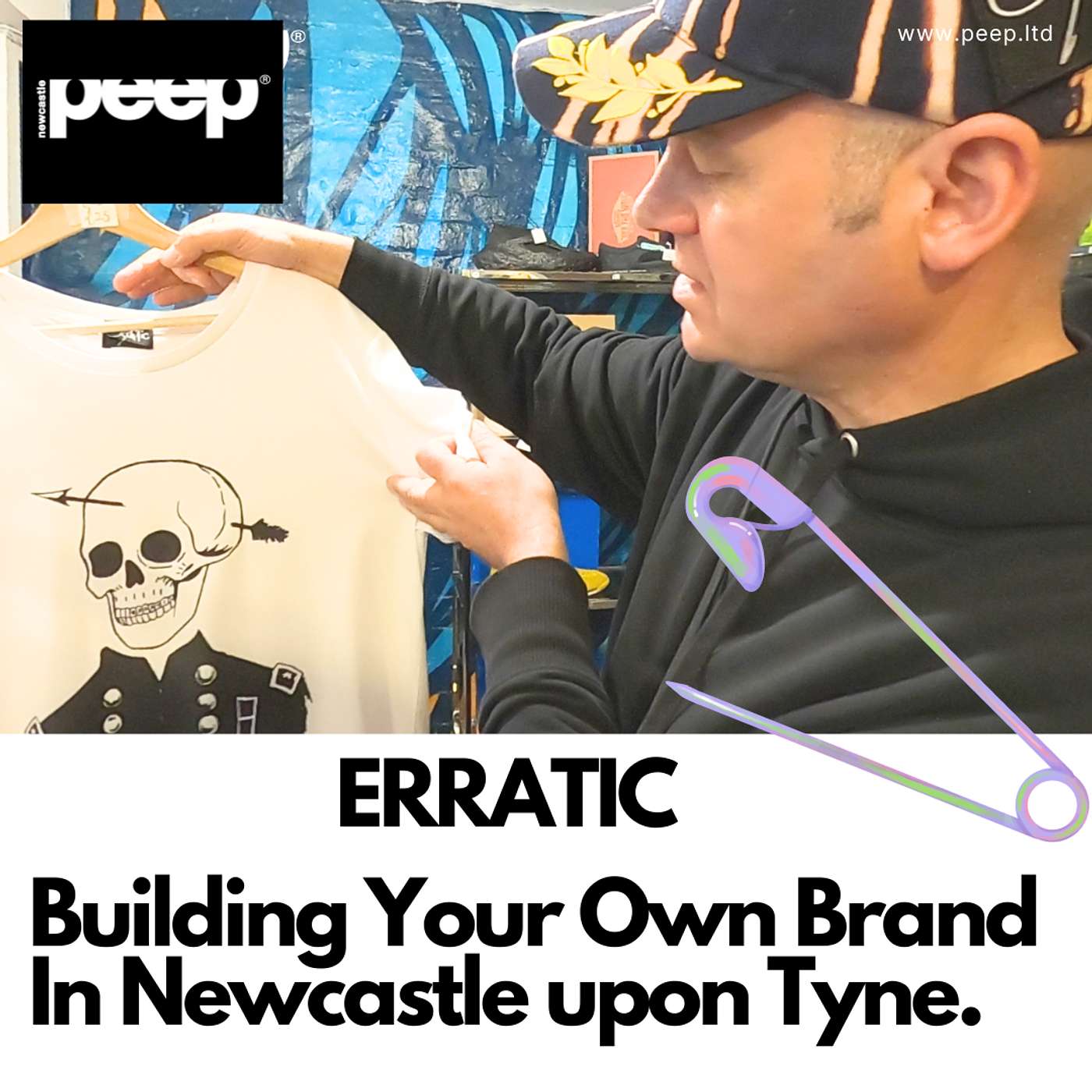 ERRATIC Alternative Clothing Store in Newcastle Talks To peep About Creating His Own Brand & Culture