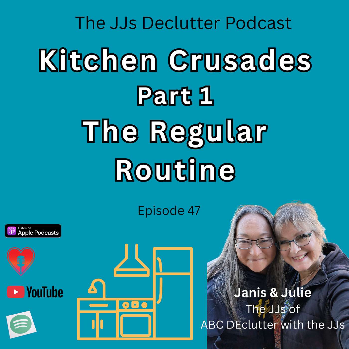 Kitchen Crusades Part 1 ~ "The Routine Clean Ep47 (AKA: How to Keep Your Kitchen From Becoming a Biology Experiment)"
