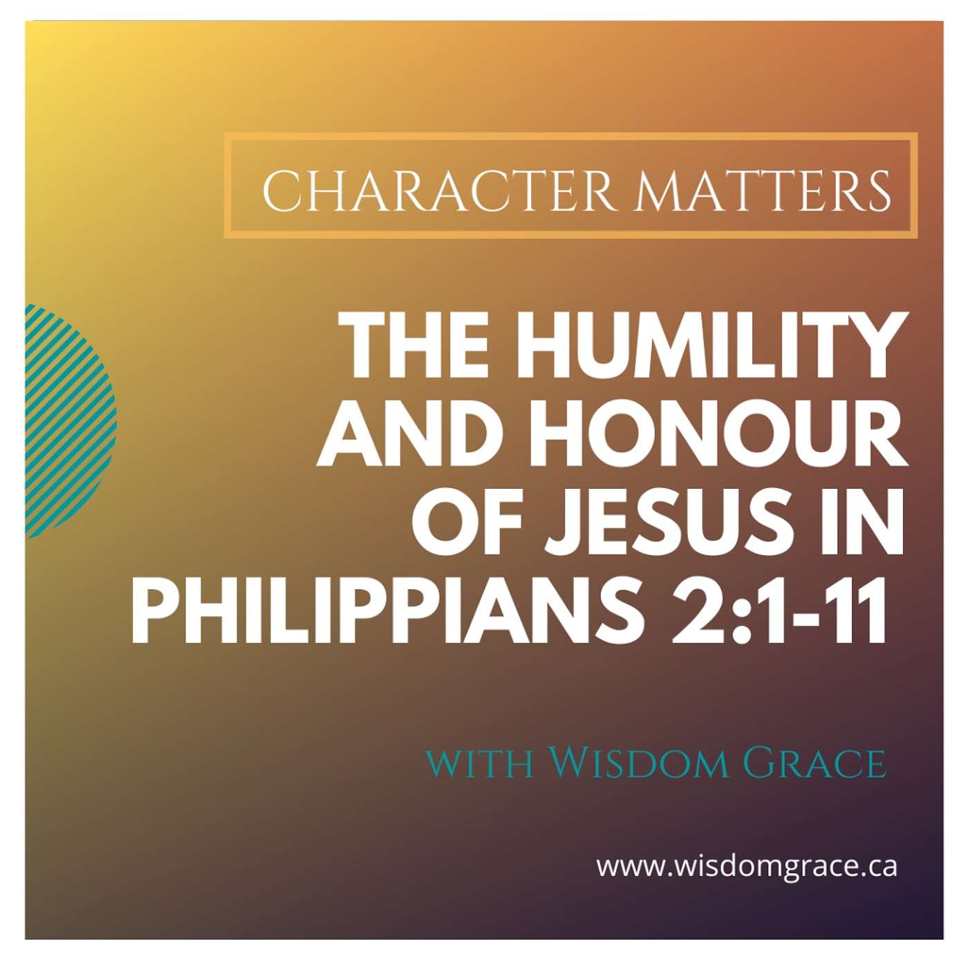 THE HUMILITY AND HONOUR OF JESUS IN PHILIPPIANS 2:1-11