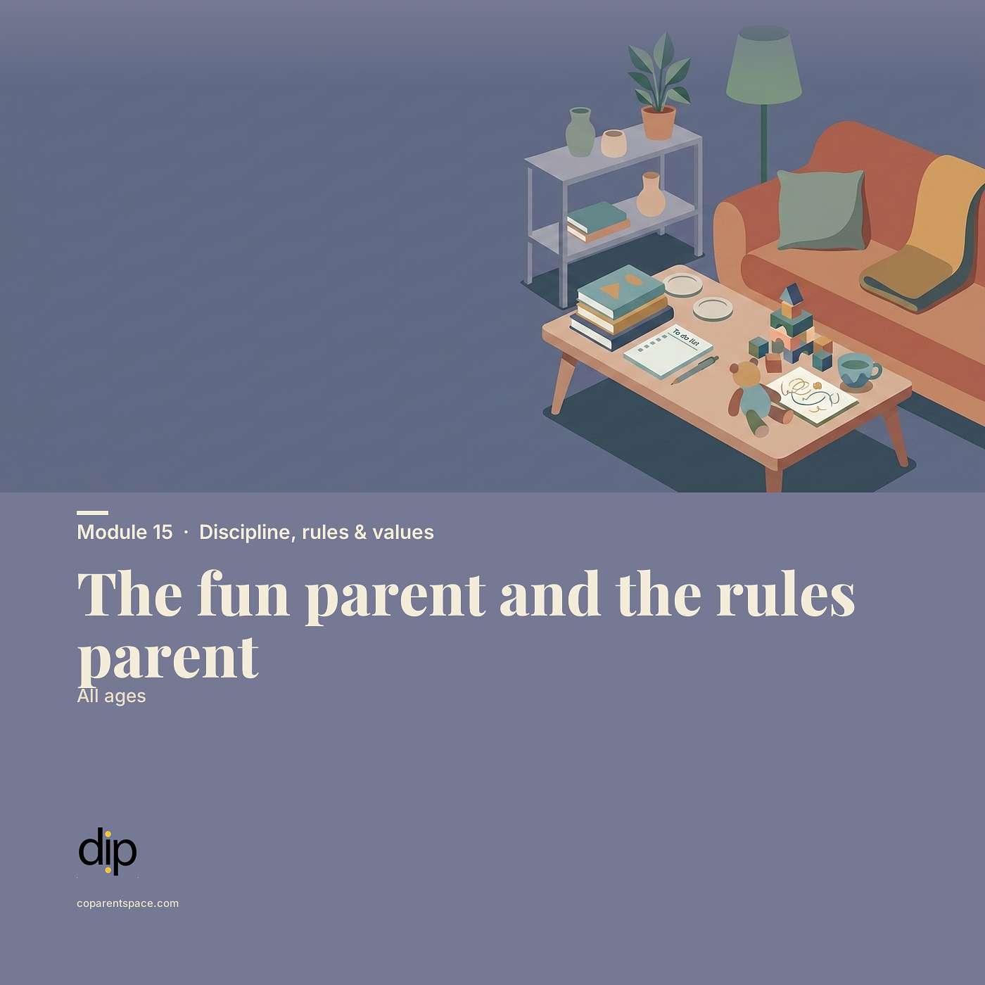 The fun parent and the rules parent while co-poarenting | CoParentSpace episode artwork