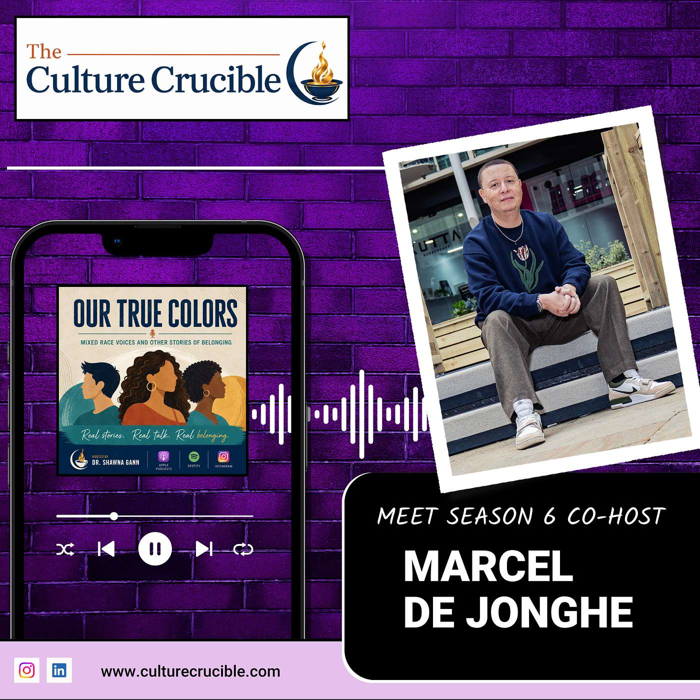 Meet Season 6 Co-Host Marcel De Jonghe: Mixed is a Whole New Recipe episode artwork