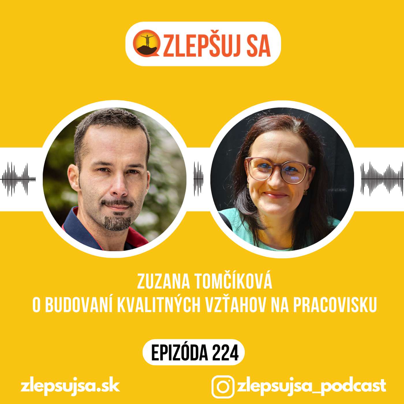 224. Zuzana Tomčíkova: O budovaní kvalitných vzťahov na pracovisku episode artwork