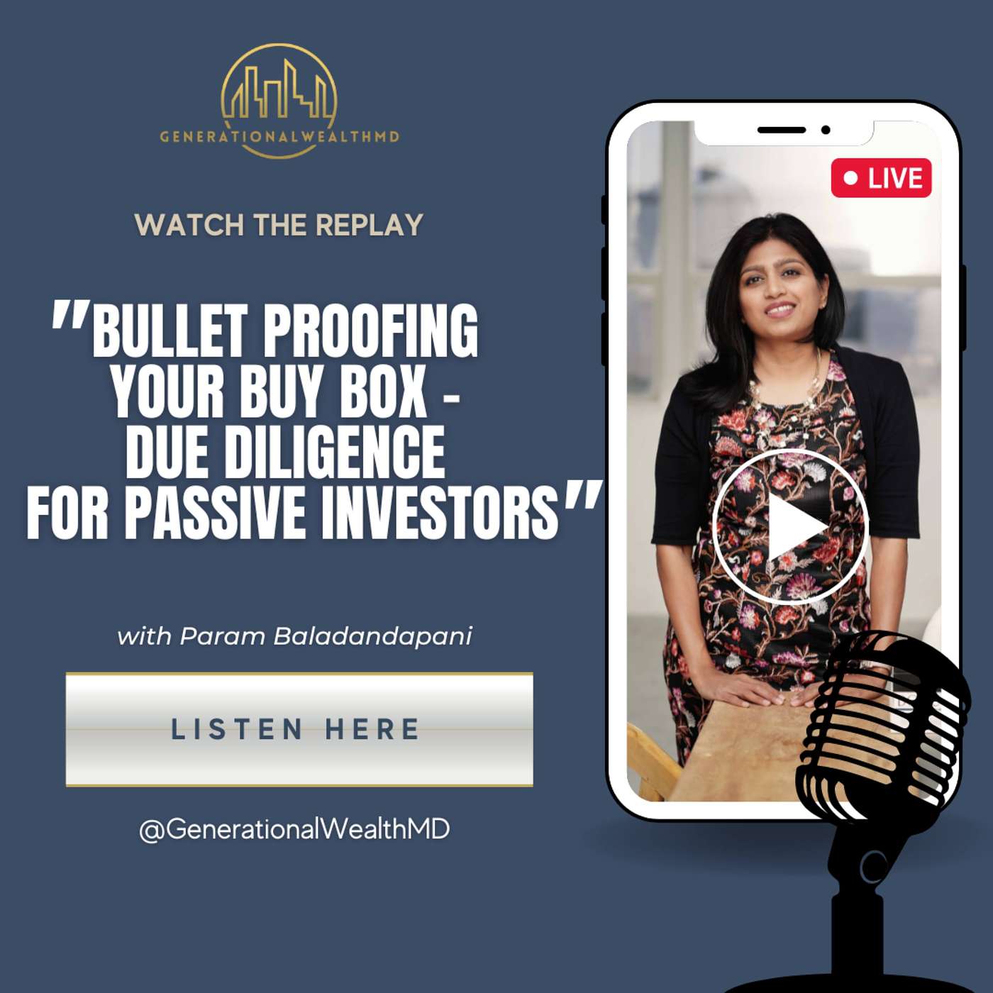 Bullet-Proofing Your Buy Box - Due Diligence for Passive Investors