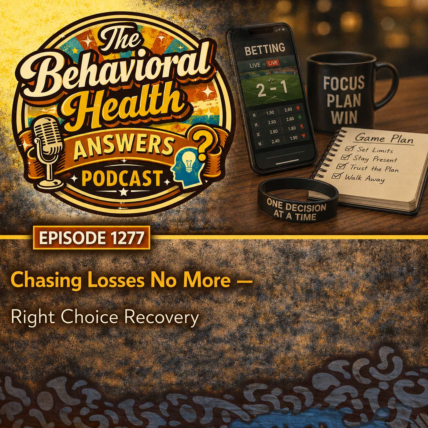 Episode 1277: Chasing Losses No More | Right Choice Recovery episode artwork