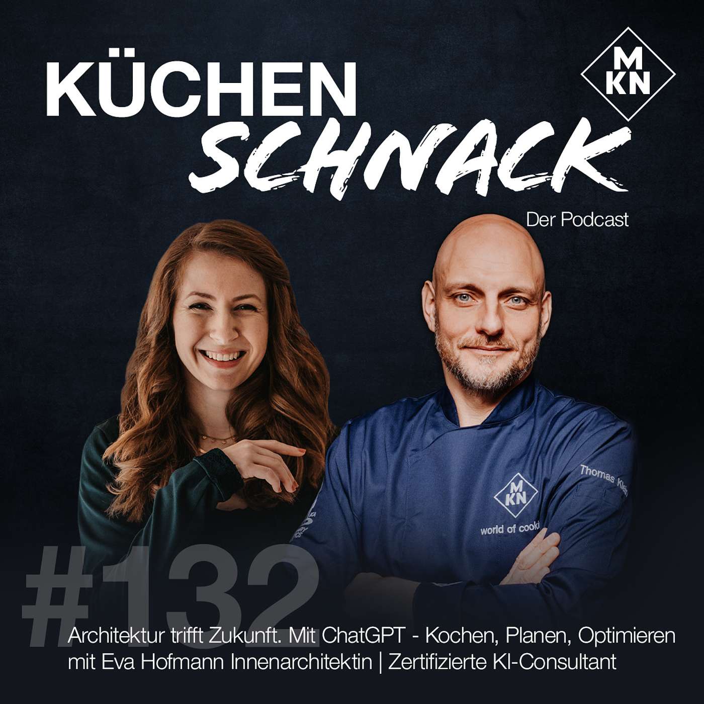 #132 Eva Hofmann - Architektur trifft Zukunft. Mit ChatGPT - Kochen, Planen, Optimieren episode artwork
