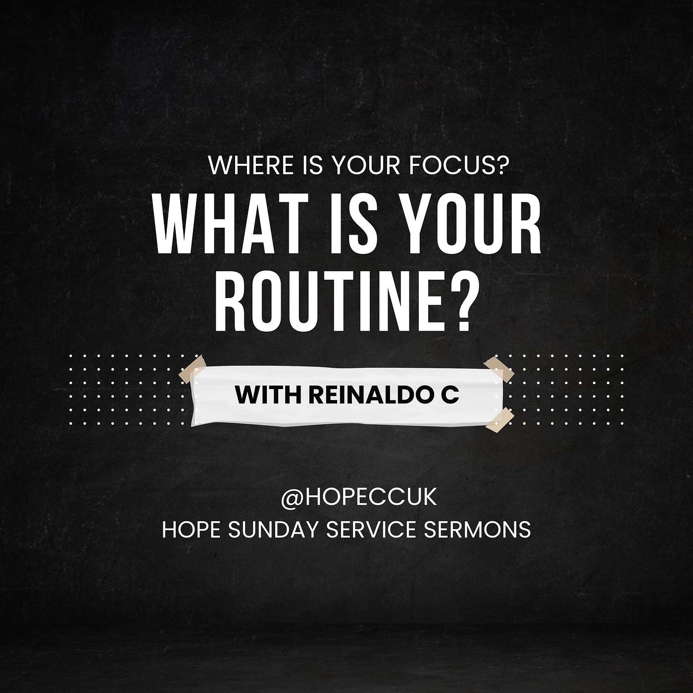 Hope Sunday Service Sermons