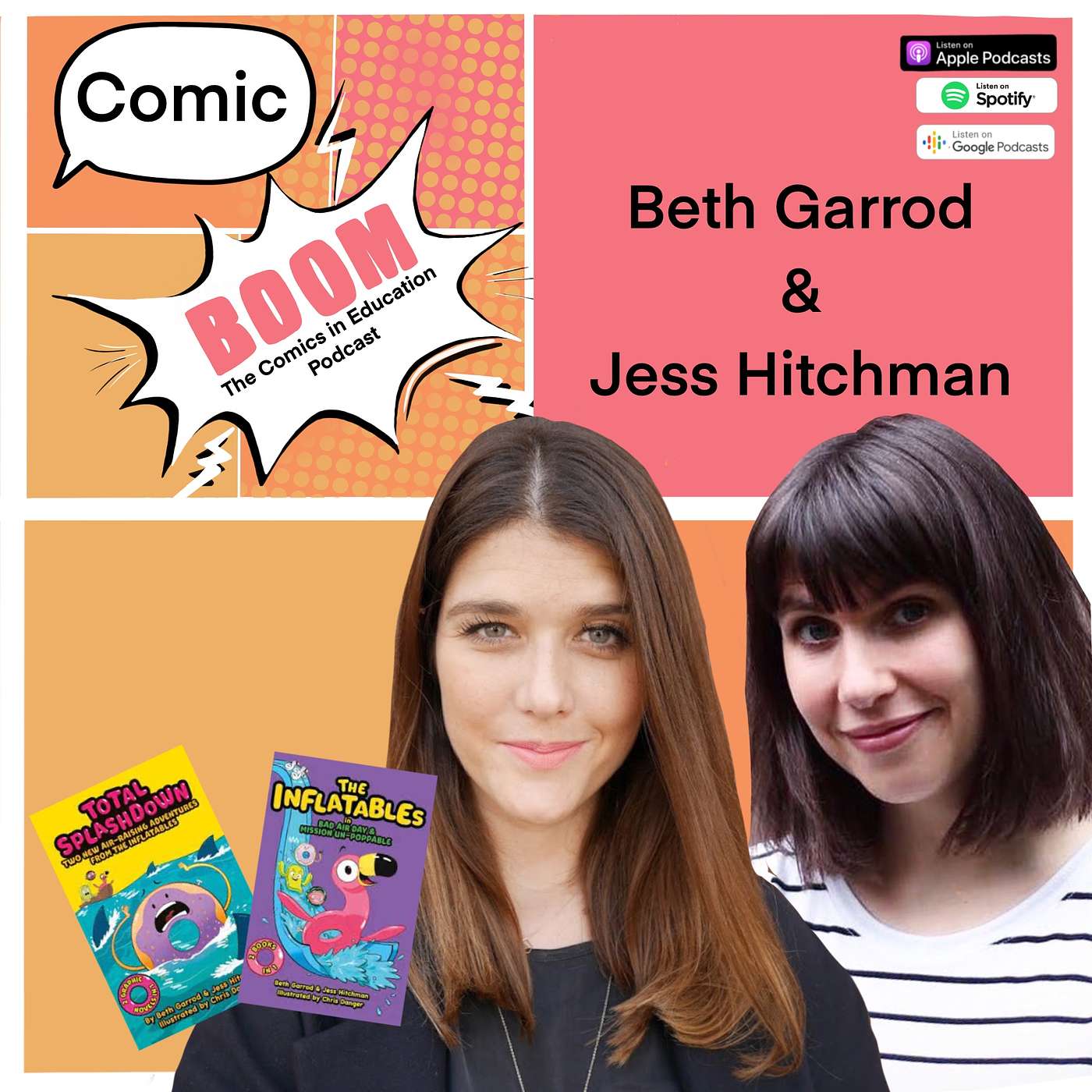 Comic Boom - Comics in Education with Inflatables writers Beth Garrod and Jess Hitchman