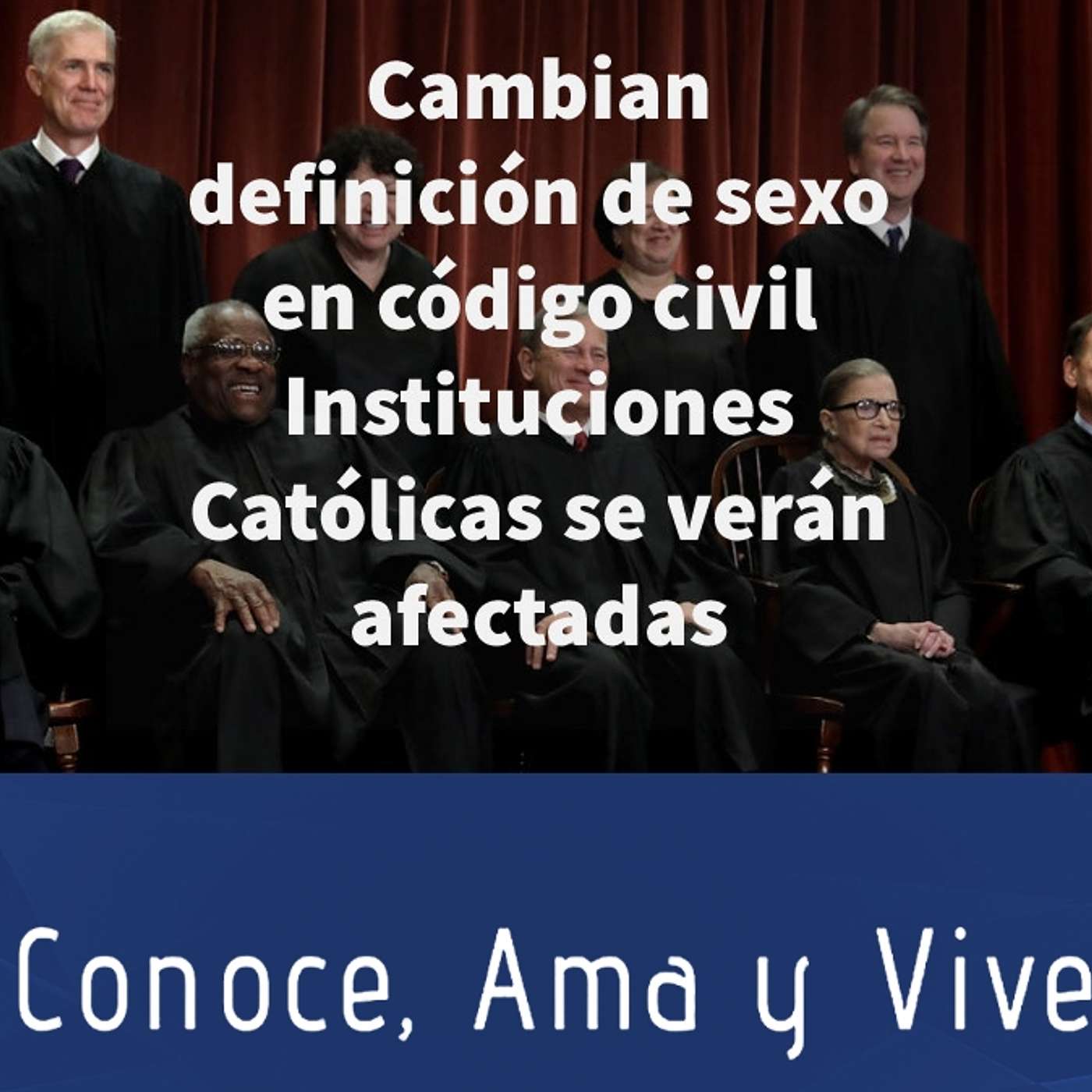 Episodio 281: 🤦‍♀️ Cambian definición de sexo en código civil 😪 Instituciones Católicas se verán afectadas 😲 episode artwork